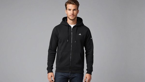 Discover the ultimate black tech fleece hoodie today